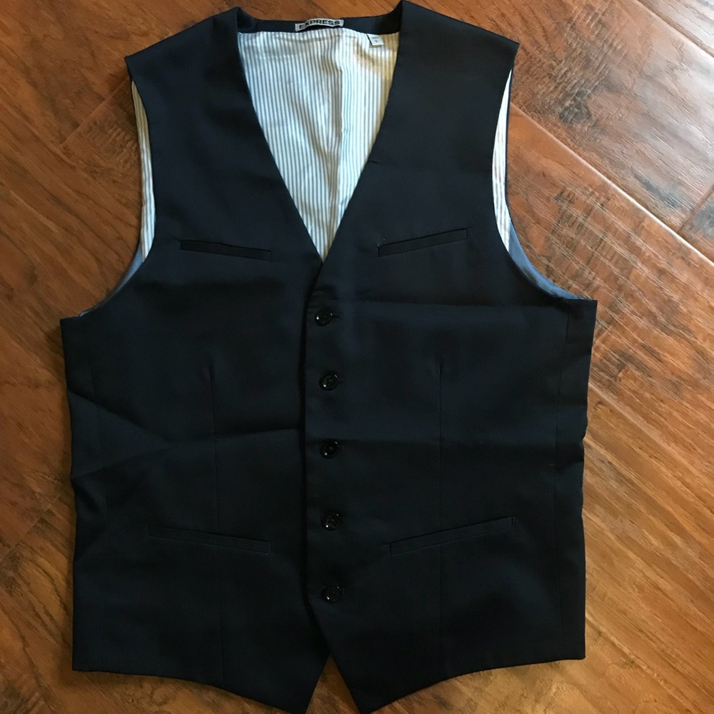 Men’s Express Dark Blue Vest